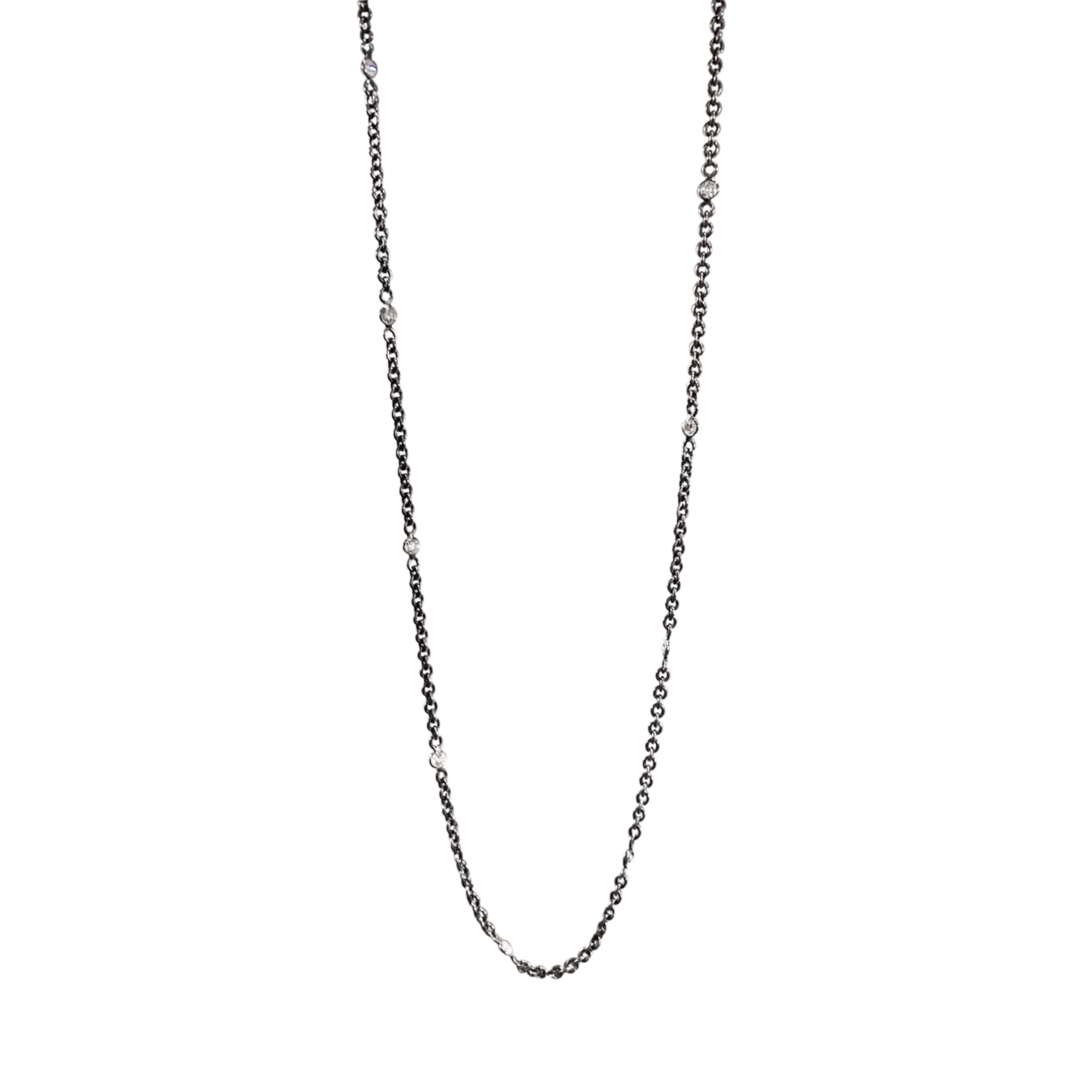 Колье Stenzhorn с бриллиантами из черного золота 750 пробы, фото № 2
