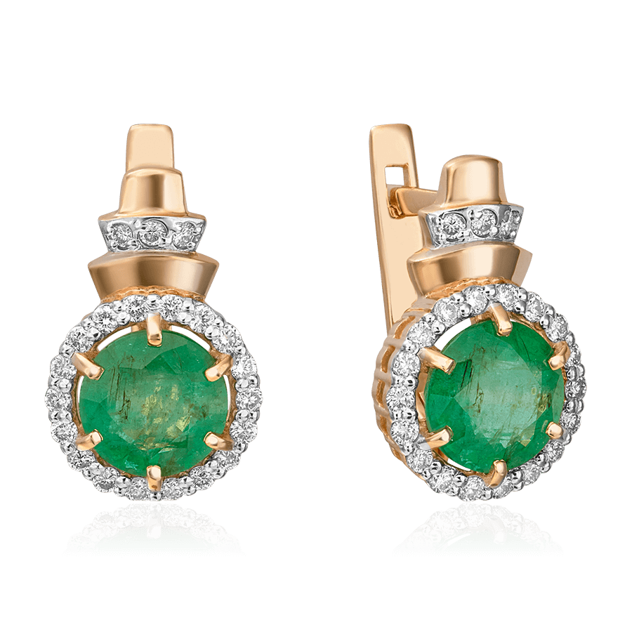 Серьги женские – купить в Москве ювелирные серьги из золота | DIAMONDS ...