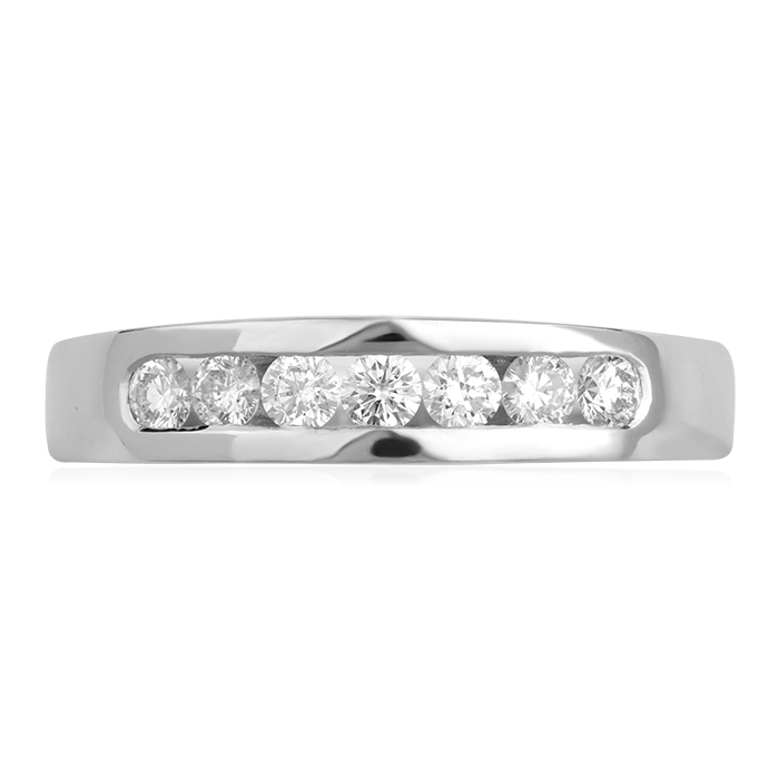 Кольцо с бриллиантами из белого золота 585, фото № 2