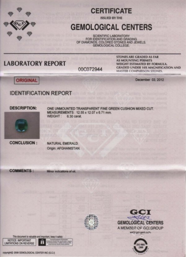 Роскошные длинные серьги с изумрудом, бриллиантами из белого золота 585 пробы, фото № 4