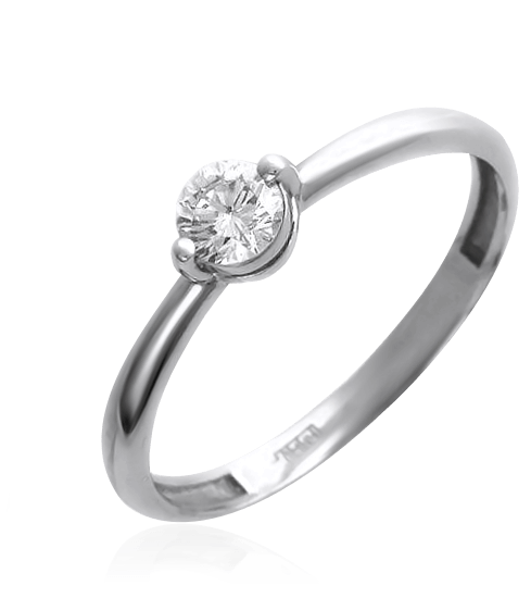 

Помолвочное кольцо с бриллиантом "Северное сияние "