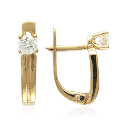 Серьги с бриллиантами Diamond Arrow (арт. 10629)