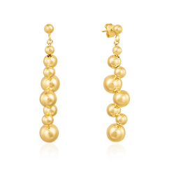 Серьги без вставок из серебра 925 пробы (арт. 50827)