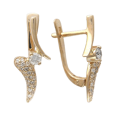 

Серьги с бриллиантами