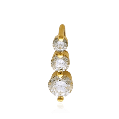 Кулон с бриллиантами Скипетр (арт. 10326)