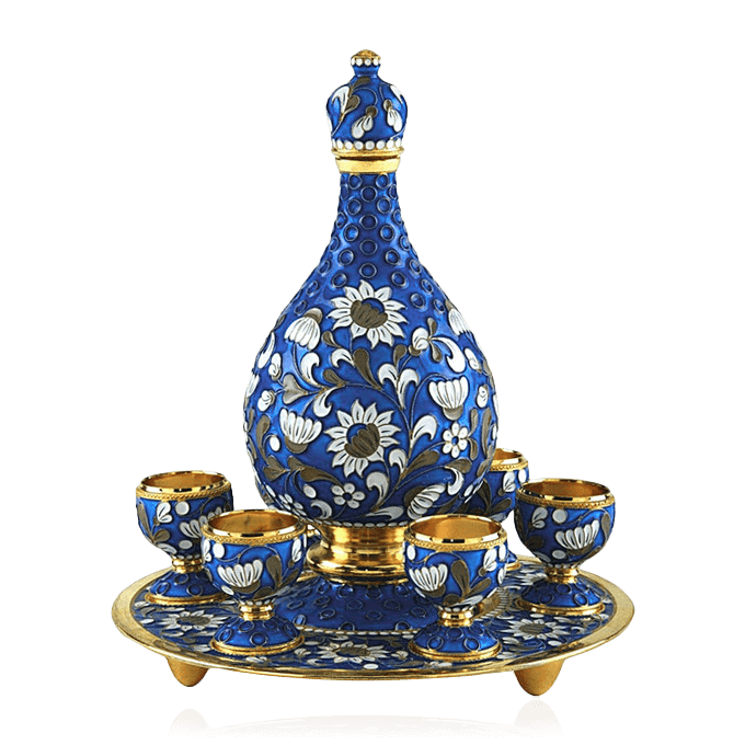 Набор ликерный из серебра 925 пробы (арт. 87886)