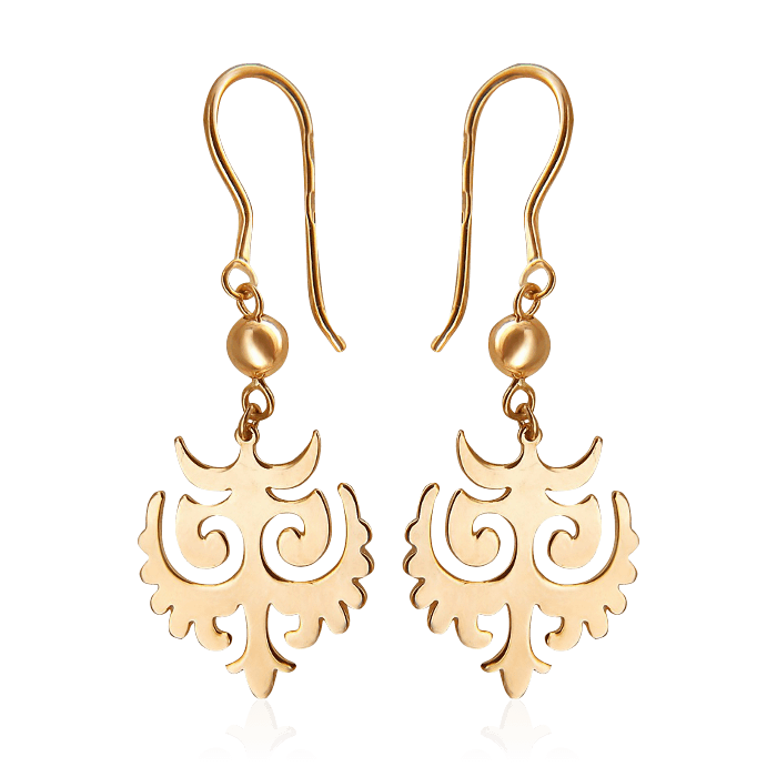 

Серьги из красного золота 585 пробы