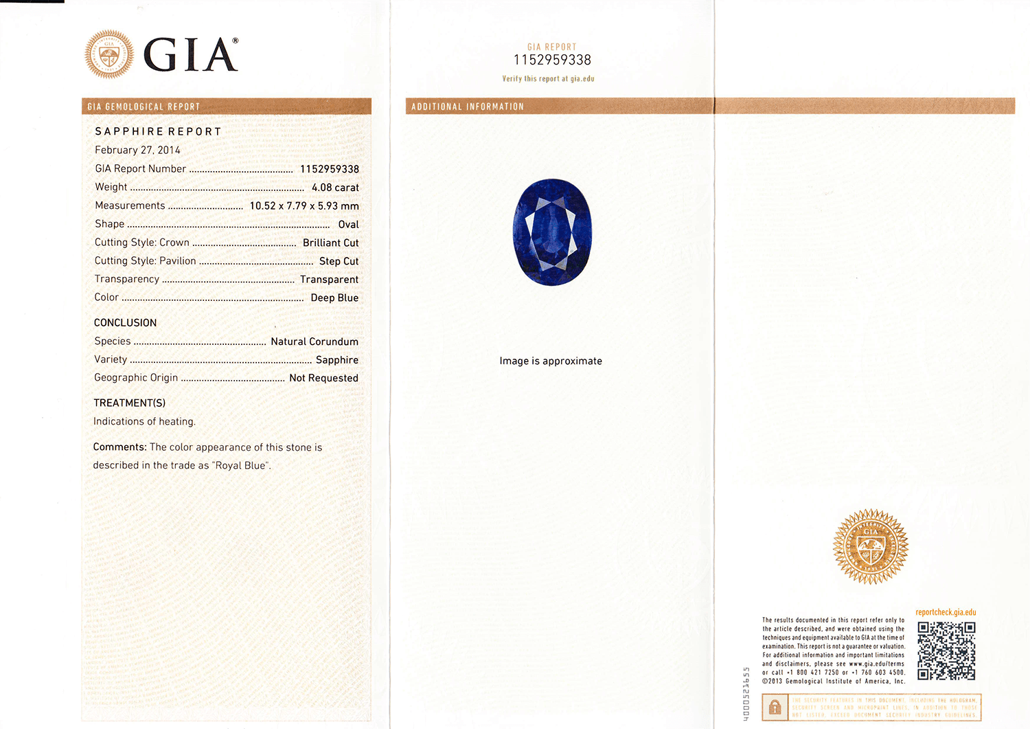Кольцо с цейлонским сапфиром, бриллиантами из белого золота 750 пробы, фото № 2