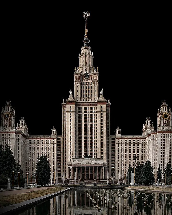 Кольцо с изумрудом, бриллиантами из белого золота 750 пробы, фото № 6